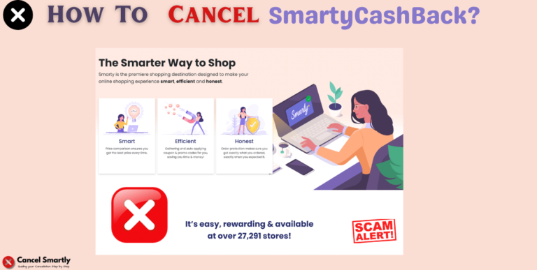 cancel smartycashback.com subscription