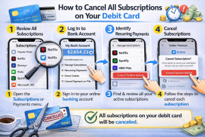 How To Cancel All Subscriptions on Your Debit Card