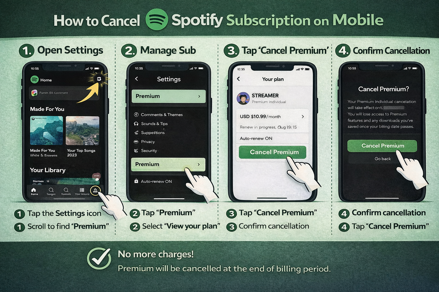 How to Cancel Spotify Subscription on Mobile